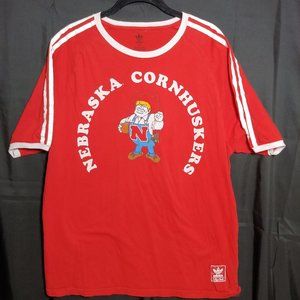 Nebraska Cornhuskers Adidas top t-shirt size XL